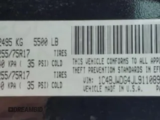 2018 Jeep Wrangler JK Unlimited Sport S with VIN 1C4BJWDG4JL911089, listed as a Copart auction lot 56634913 with 0 mi miles and Non Repairable. Bid and sale history available at carsss.com. Image 13.