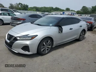 2020 Nissan Maxima SV with VIN 1N4AA6CV4LC368783, listed as a Copart auction lot 60780115 with 95,247 mi miles and Salvage title. Bid and sale history available at DreamBid. Image 1.