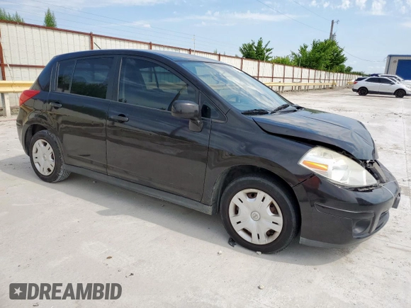2010 Nissan Versa S with VIN 3N1BC1CP1AL460502, listed as a Copart auction lot 61106935 with 217,945 mi miles and Salvage title. Bid and sale history available at DreamBid. Image 4.