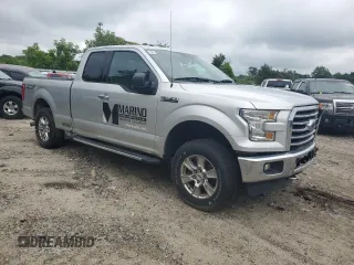 2017 Ford F-150 XL with VIN 1FTFX1EF0HFA55923, listed as a Copart auction lot 59979025 with 128,620 mi miles and Salvage title. Bid and sale history available at DreamBid. Image 4.