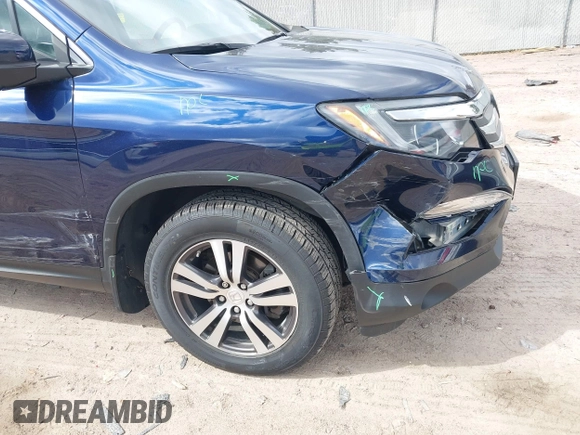 2016 Honda Pilot EX-L with VIN 5FNYF6H51GB057484, listed as a IAAI auction lot 42021196 with 109,470 mi miles. Bid and sale history available at carsss.com. Image 17.