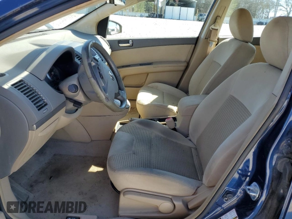 2007 Nissan Sentra 2.0 with VIN 3N1AB61E27L640593, listed as a Copart auction lot 46611495 with 118,167 mi miles and Clean Title. Bid and sale history available at DreamBid. Image 7.