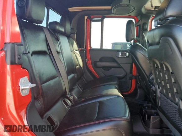 2020 Jeep Gladiator Rubicon with VIN 1C6JJTBG4LL117104, listed as a Copart auction lot 62068545 with 148,294 mi miles and Non repairable. Bid and sale history available at DreamBid. Image 10.
