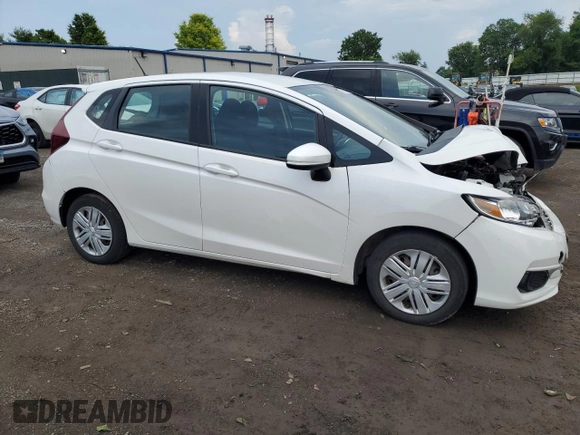2019 Honda Fit LX with VIN 3HGGK5H47KM717249, listed as a Copart auction lot 61071025 with Not provided miles and Salvage title. Bid and sale history available at DreamBid. Image 4.