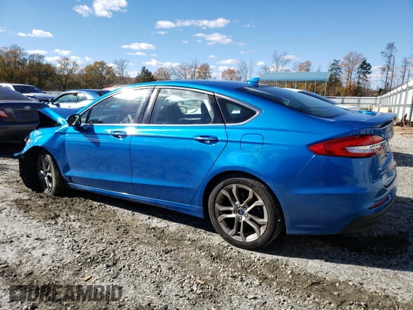 2020 Ford Fusion Hybrid Titanium with VIN 3FA6P0RU2LR156885, listed as a Copart auction lot 68011252 with 60,351 mi miles. Bid and sale history available at carsss.com. Image 2.