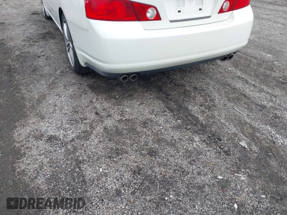 2007 Infiniti M45 Sdn with VIN JNKBY01E57M401878, listed as a IAAI auction lot 41518784 with 84,309 mi miles. Bid and sale history available at carsss.com. Image 6.