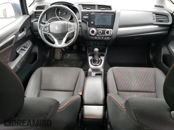 2018 Honda Fit Sport with VIN 3HGGK5G61JM710217, listed as a Copart auction lot 44733225 with 65,158 mi miles and Salvage Title. Bid and sale history available at DreamBid. Image 8.