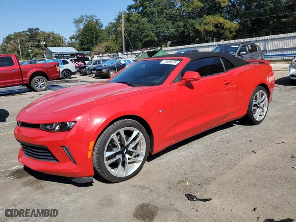 2017 Chevrolet Camaro 2LT with VIN 1G1FD3DX6H0112460, listed as a Copart auction lot 78068694 with 67,469 mi miles and Salvage Title. Bid and sale history available at carsss.com. Image 1.