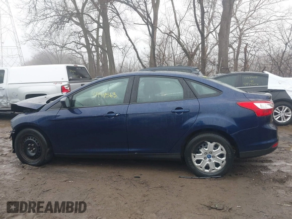 2012 Ford Focus SE with VIN 1FAHP3F21CL148367, listed as a IAAI auction lot 41449563 with 78,287 mi miles and . Bid and sale history available at DreamBid. Image 15.