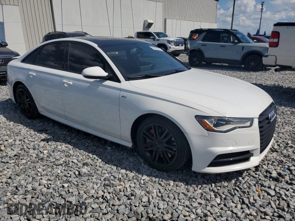 2016 Audi A6 Premium with VIN WAUFFAFCXGN186074, listed as a Copart auction lot 56920015 with 124,382 mi miles and Salvage title. Bid and sale history available at DreamBid. Image 4.