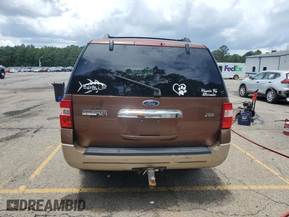 2012 Ford Expedition Max King Ranch with VIN 1FMJK1H59CEF13609, listed as a Copart auction lot 60421595 with 197,927 mi miles and Salvage title. Bid and sale history available at DreamBid. Image 6.