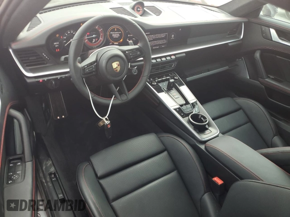 2024 Porsche 911 Turbo with VIN WP0AD2A96RS253164, listed as a Copart auction lot 81197284 with 4,405 mi miles and Salvage Title. Bid and sale history available at carsss.com. Image 8.