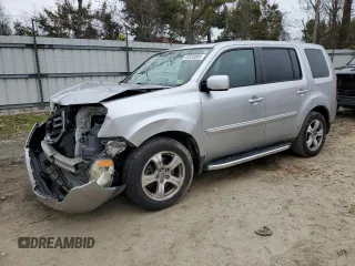 2014 Honda Pilot EX-L with VIN 5FNYF3H58EB004714, listed as a Copart auction lot 42533085 with 105,879 mi miles and Salvage Title. Bid and sale history available at DreamBid. Image 1.