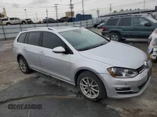 2015 Volkswagen Golf SportWagen TDI S with VIN 3VWCA7AU4FM511380, listed as a Copart auction lot 47735895 with 128,556 mi miles and Salvage Title. Bid and sale history available at carsss.com. Image 4.