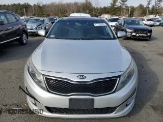 2015 Kia Optima EX with VIN 5XXGN4A74FG371639, listed as a Copart auction lot 47735465 with 186,153 mi miles and Salvage Title. Bid and sale history available at carsss.com. Image 5.
