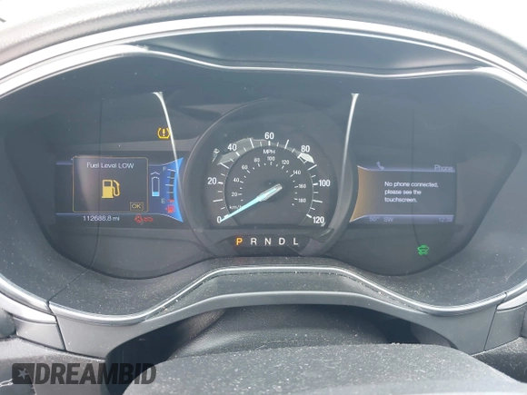 2013 Ford Fusion SE Hybrid z VIN 3FA6P0LUXDR181849, wystawiony jako IAAI lot #41949276 z przebiegiem 112 688 mil mil oraz . Historia ofert i sprzedaży dostępna na DreamBid. Obrazek 7.
