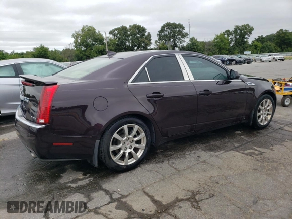 2009 Cadillac CTS RWD with VIN 1G6DV57V490111006, listed as a Copart auction lot 66313174 with 148,467 mi miles and Salvage Title. Bid and sale history available at DreamBid. Image 3.