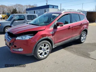 2016 Ford Escape Titanium with VIN 1FMCU9J91GUC59372, listed as a Copart auction lot 50614645 with 97,433 mi miles and Salvage Title. Bid and sale history available at carsss.com. Image 1.