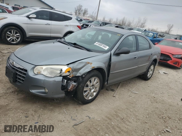 2006 Chrysler Sebring with VIN 1C3EL66R86N154249, listed as a Copart auction lot 87521385 with 163,835 mi miles and Non Repairable. Bid and sale history available at DreamBid. Image 1.