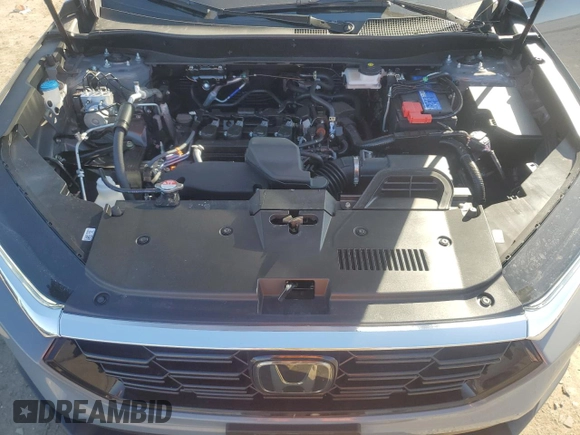 2025 Honda CR-V EX-L with VIN 2HKRS4H70SH451199, listed as a Copart auction lot 48839745 with 4,123 mi miles and Salvage Title. Bid and sale history available at DreamBid. Image 13.