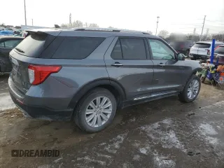 2023 Ford Explorer Limited with VIN 1FMSK8FH0PGB92578, listed as a Copart auction lot 44310705 with 20,261 mi miles and Salvage Title. Bid and sale history available at carsss.com. Image 3.