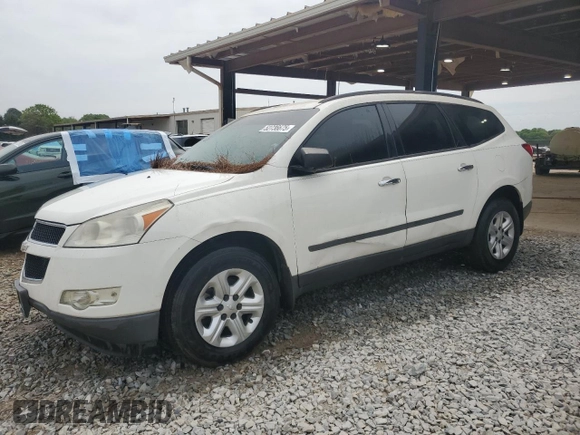 2012 Chevrolet Traverse LS with VIN 1GNKRFED9CJ306892, listed as a Copart auction lot 52736675 with 359,124 mi miles and Clean Title. Bid and sale history available at DreamBid. Image 1.