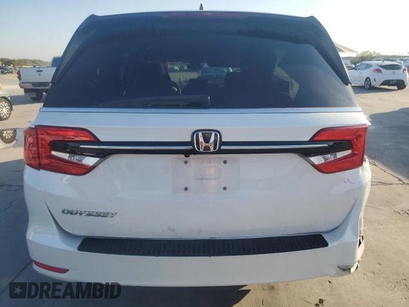 2022 Honda Odyssey EX with VIN 5FNRL6H50NB011204, listed as a Copart auction lot 78883064 with 74,144 mi miles and Salvage Title. Bid and sale history available at DreamBid. Image 6.