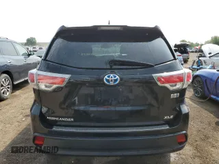 2016 Toyota Highlander with VIN 5TDJCRFH4GS020661, listed as a Copart auction lot 64035575 with 470,983 mi miles and Salvage title. Bid and sale history available at DreamBid. Image 6.