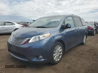 2014 Toyota Sienna XLE z VIN 5TDYK3DC9ES484015, wystawiony jako Copart lot #52749555 z przebiegiem 119 717 mil mil oraz Szkoda całkowita • Salvage title. Historia ofert i sprzedaży dostępna na DreamBid. Obrazek 1.