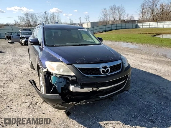 2012 Mazda CX-9 Grand Touring with VIN JM3TB3DV7C0350249, listed as a Copart auction lot 53088555 with 184,240 mi miles and Salvage Title. Bid and sale history available at carsss.com. Image 11.
