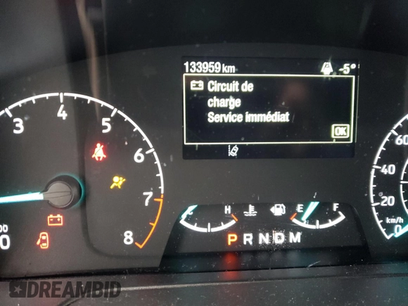 2022 Ford Transit Cargo with VIN 1FTYE1Y82NKA32948, listed as a Copart auction lot 77565844 with 133,959 mi miles and Salvage title. Bid and sale history available at DreamBid. Image 9.