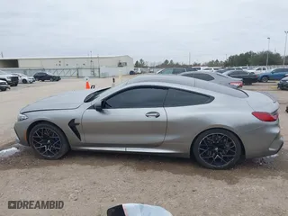 2020 BMW M8 with VIN WBSAE0C02LCE17524, listed as a IAAI auction lot 41374594 with 48,197 mi miles. Bid and sale history available at carsss.com. Image 14.