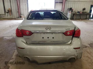 2015 Infiniti Q50 Premium with VIN JN1BV7AR7FM401422, listed as a Copart auction lot 47437335 with Not provided miles and Clean title. Bid and sale history available at DreamBid. Image 6.