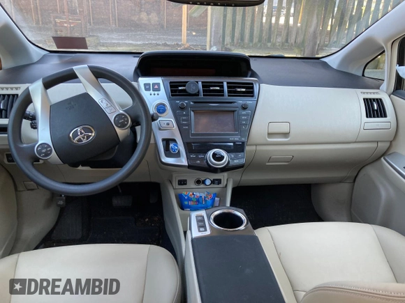 2012 Toyota Prius Two with VIN JTDZN3EU4C3074790, listed as a Copart auction lot 50764625 with Not Provided miles and Salvage Title. Bid and sale history available at DreamBid. Image 7.