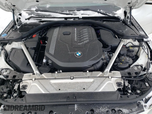 2023 BMW 4 Series M440i xDrive with VIN WBA63AT08PCL19977, listed as a Copart auction lot 84744084 with 20,347 mi miles and Clean Title. Bid and sale history available at carsss.com. Image 11.