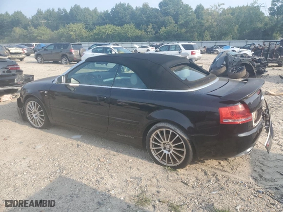 2007 Audi S4 with VIN WUARL48H27K901212, listed as a Copart auction lot 69492464 with 0 mi miles and Clean Title. Bid and sale history available at carsss.com. Image 2.