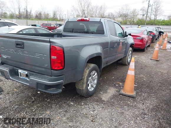 2022 Chevrolet Colorado 2WD LT z VIN 1GCHSCEA3N1158107, wystawiony jako IAAI lot #42014741 z przebiegiem 47 661 mil mil oraz . Historia ofert i sprzedaży dostępna na DreamBid. Obrazek 4.