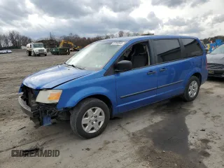 2008 Dodge Grand Caravan SE z VIN 2D8HN44H28R724626, wystawiony jako Copart lot #51752845 z przebiegiem 155 572 mil mil oraz Szkoda całkowita • Salvage title. Historia ofert i sprzedaży dostępna na DreamBid. Obrazek 1.