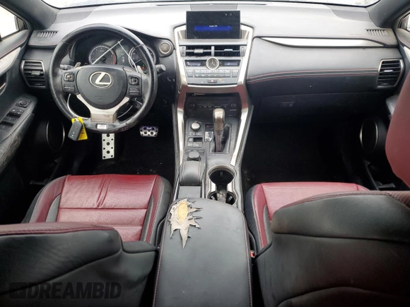 2017 Lexus NX with VIN JTJYARBZXH2055844, listed as a Copart auction lot 51941885 with 166,236 mi miles and Clean Title. Bid and sale history available at carsss.com. Image 8.