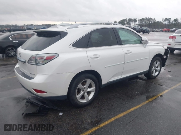 2010 Lexus RX with VIN 2T2BK1BA1AC042713, listed as a IAAI auction lot 41750057 with 193,495 mi miles. Bid and sale history available at carsss.com. Image 4.