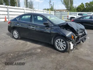 2019 Nissan Sentra SV z VIN 3N1AB7AP8KY339622, wystawiony jako Copart lot #52607015 z przebiegiem 96 923 mil mil oraz Nie do naprawy • Non repairable. Historia ofert i sprzedaży dostępna na DreamBid. Obrazek 4.