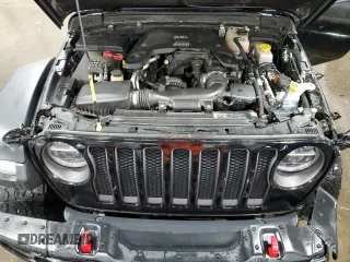 2018 Jeep Wrangler Unlimited Rubicon z VIN 1C4HJXFG4JW176917, wystawiony jako Copart lot #50387035 z przebiegiem 112 687 mil mil oraz Czysty tytuł • Clean title. Historia ofert i sprzedaży dostępna na DreamBid. Obrazek 13.