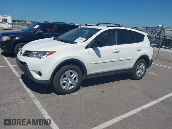 2013 Toyota RAV4 LE with VIN JTMBFREV4D5017389, listed as a IAAI auction lot 42648901 with 107,120 mi miles and . Bid and sale history available at DreamBid. Image 21.