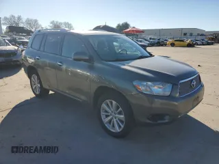 2009 Toyota Highlander Hybrid with VIN JTEEW41A592028490, listed as a Copart auction lot 87747245 with 182,913 mi miles and Salvage Title. Bid and sale history available at carsss.com. Image 4.