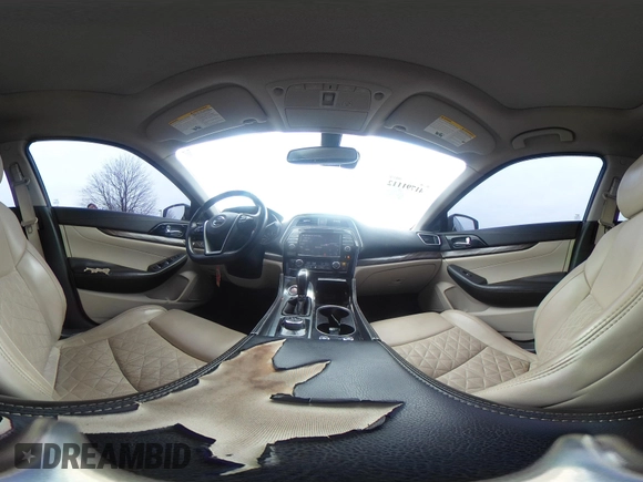 2016 Nissan Maxima SV with VIN 1N4AA6AP1GC403192, listed as a IAAI auction lot 41791112 with 153,633 mi miles and . Bid and sale history available at carsss.com. Image 17.