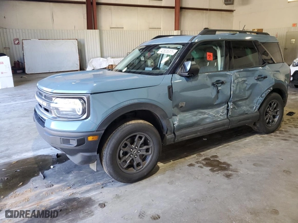 2023 Ford Bronco Sport Big Bend with VIN 3FMCR9B69PRD97321, listed as a Copart auction lot 42635375 with 46,944 mi miles and Salvage Title. Bid and sale history available at carsss.com. Image 1.