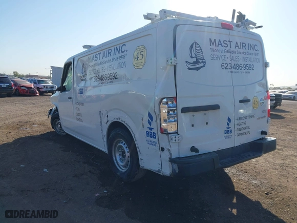 2016 Nissan NV SV with VIN 1N6BF0KM4GN812662, listed as a IAAI auction lot 42007066 with 143,856 mi miles. Bid and sale history available at carsss.com. Image 3.