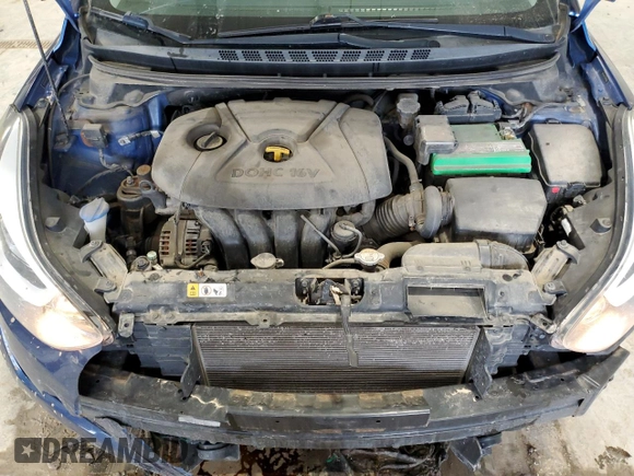 2015 Hyundai Elantra SE with VIN 5NPDH4AE7FH640276, listed as a Copart auction lot 47742295 with 158,144 mi miles and Salvage Title. Bid and sale history available at DreamBid. Image 11.