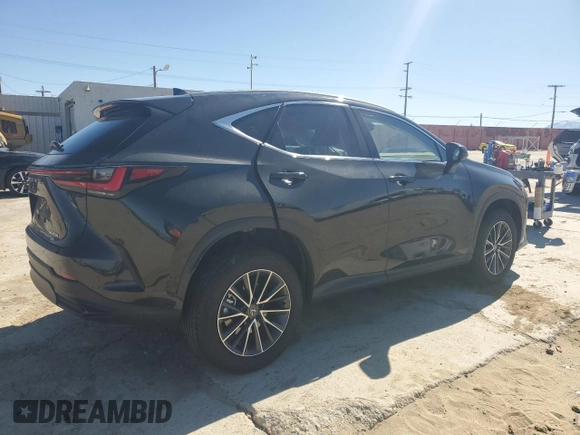 2024 Lexus NX with VIN JTJGKCEZXR2019879, listed as a Copart auction lot 46855145 with 16,950 mi miles and Salvage Title. Bid and sale history available at carsss.com. Image 3.