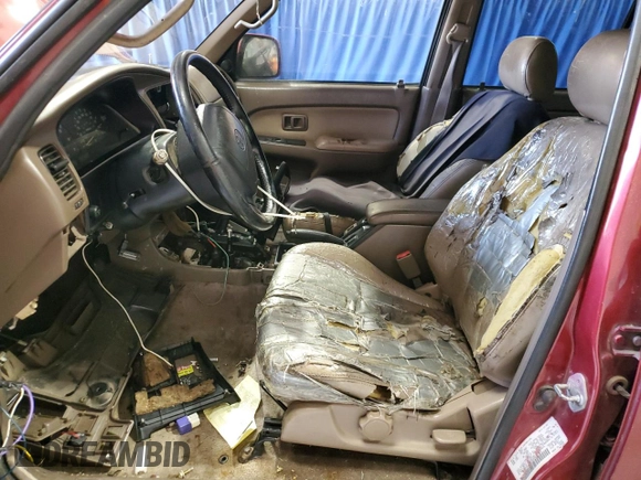 1996 Toyota 4Runner SR5 z VIN JT3HN86R4T0046920, wystawiony jako Copart lot #55477335 z przebiegiem 324 549 mil mil oraz Czysty tytuł • Clean title. Historia ofert i sprzedaży dostępna na DreamBid. Obrazek 7.
